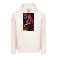Pale Pink hazbin, hazbin hotel alastor, jeby,angel dust, demon Premium Hoodie - linhVisuals