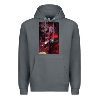 Rock hazbin, hazbin hotel alastor, jeby,angel dust, demon Premium Hoodie - linhVisuals