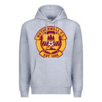 Heather Grey motherwell-fc Premium Hoodie - linhVisuals