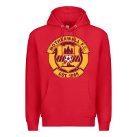 Red motherwell-fc Premium Hoodie - linhVisuals