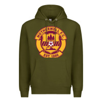 Army Green motherwell-fc Premium Hoodie - linhVisuals