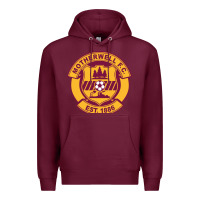 Burgundy motherwell-fc Premium Hoodie - linhVisuals