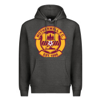 Charcoal Heather motherwell-fc Premium Hoodie - linhVisuals