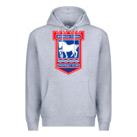 Heather Grey ipswich-town-fc Premium Hoodie - linhVisuals
