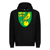Black norwich-fc Premium Hoodie - linhVisuals
