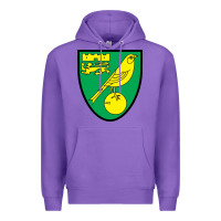 Purple norwich-fc Premium Hoodie - linhVisuals