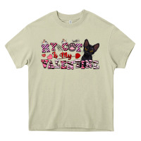 Mossy my cat is my valentine Heavy Core Tee - FaDigitalArtStudio