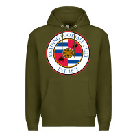 Army Green reading-fc Premium Hoodie - linhVisuals