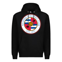 Black reading-fc Premium Hoodie - linhVisuals
