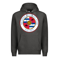 Charcoal Heather reading-fc Premium Hoodie - linhVisuals