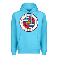 Ocean Blue reading-fc Premium Hoodie - linhVisuals