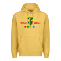 Antique Gold 18th military police brigade vietnam veteran veterans day Premium Hoodie - linhVisuals