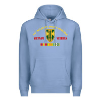Colony Blue 18th military police brigade vietnam veteran veterans day Premium Hoodie - linhVisuals