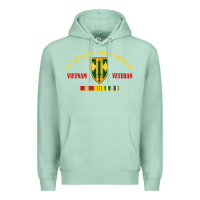 Seafoam 18th military police brigade vietnam veteran veterans day Premium Hoodie - linhVisuals