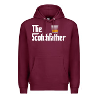 Burgundy the scotch father t shirt funny whiskey lover gifts Premium Hoodie - linhVisuals