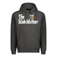 Charcoal Heather the scotch father t shirt funny whiskey lover gifts Premium Hoodie - linhVisuals