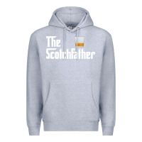 Heather Grey the scotch father t shirt funny whiskey lover gifts Premium Hoodie - linhVisuals