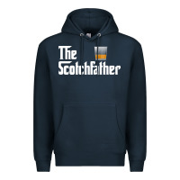 Navy the scotch father t shirt funny whiskey lover gifts Premium Hoodie - linhVisuals