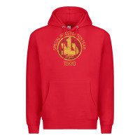Red japanese police swat sit tokyo special investigation Premium Hoodie - linhVisuals