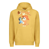 Antique Gold Bluey Mum Premium Hoodie - linhVisuals