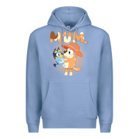Colony Blue Bluey Mum Premium Hoodie - linhVisuals