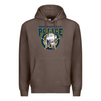 Coffee motorcycle police law enforcement Premium Hoodie - linhVisuals