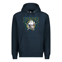 Navy motorcycle police law enforcement Premium Hoodie - linhVisuals