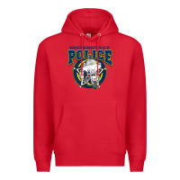 Red motorcycle police law enforcement Premium Hoodie - linhVisuals