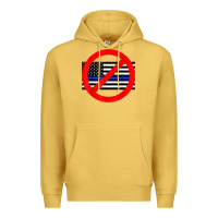 Antique Gold anti police state tee Premium Hoodie - linhVisuals