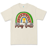 Play Ball Football Rainbow Premium Tee | Teevron