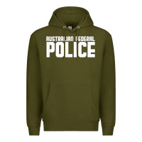 Army Green australian federal police Premium Hoodie - linhVisuals