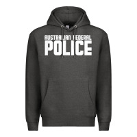 Charcoal Heather australian federal police Premium Hoodie - linhVisuals