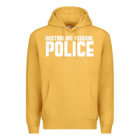 Mustard australian federal police Premium Hoodie - linhVisuals