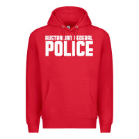Red australian federal police Premium Hoodie - linhVisuals
