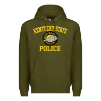 Army Green kentucky state police Premium Hoodie - linhVisuals