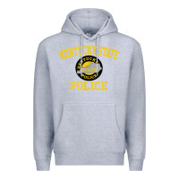 Heather Grey kentucky state police Premium Hoodie - linhVisuals