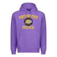 Purple kentucky state police Premium Hoodie - linhVisuals