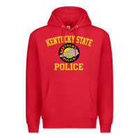 Red kentucky state police Premium Hoodie - linhVisuals
