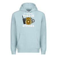 Blue Mist kids future police officer policeman Premium Hoodie - linhVisuals