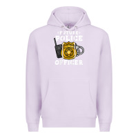 Lilac kids future police officer policeman Premium Hoodie - linhVisuals