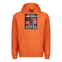 Carrot my favorite firefighter calls me sister. Premium Hoodie - linhVisuals