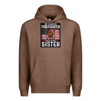 Chestnut my favorite firefighter calls me sister. Premium Hoodie - linhVisuals