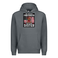 Rock my favorite firefighter calls me sister. Premium Hoodie - linhVisuals