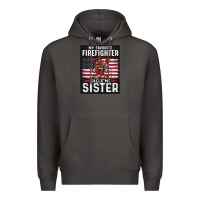 Smoke my favorite firefighter calls me sister. Premium Hoodie - linhVisuals