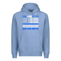 Colony Blue blue lives matter for police officer Premium Hoodie - linhVisuals