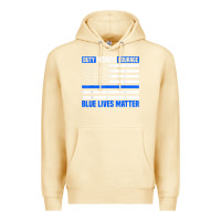 Pina Colada blue lives matter for police officer Premium Hoodie - linhVisuals