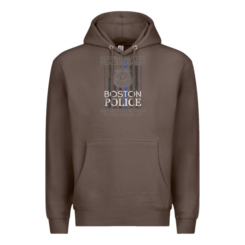 Boston Police Shirt Saint Michael Police Officer Prayer Premium Hoodie by linhVisuals | Teevron