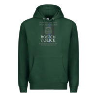 Sports Green boston police shirt saint michael police officer prayer Premium Hoodie - linhVisuals