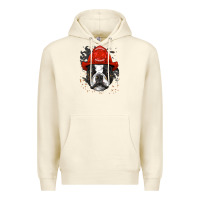 Sandshell boston terrier firefighter boston terrier dog lover premium Premium Hoodie - linhVisuals
