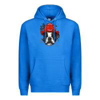 True Royal boston terrier firefighter boston terrier dog lover premium Premium Hoodie - linhVisuals